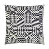 D.V. Kap Home Quilt Black 24" x 24" Pillow Cover
