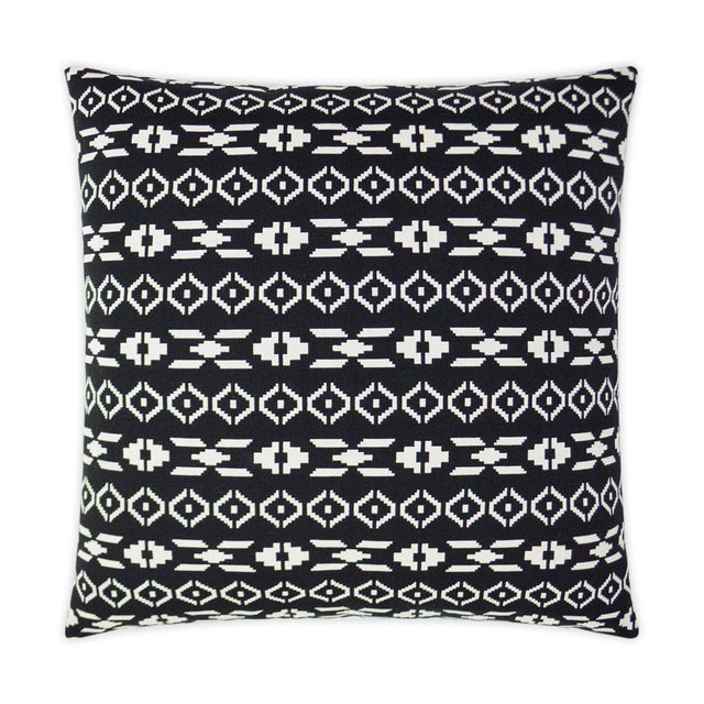 D.V. Kap Home Lightning Black 24" x 24" Pillow Cover