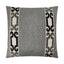 D.V. Kap Home St. Raphael Charcoal 24" x 24" Pillow Cover