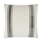 D.V. Kap Home Antibes Grey 24" x 24" Pillow Cover