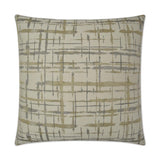 D.V. Kap Home Protraction Pewter 24" x 24" Pillow Cover