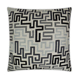 D.V. Kap Home Labyrinth Alloy 24" x 24" Pillow Cover