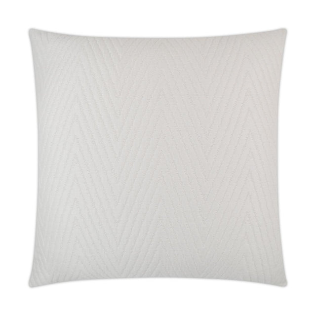 D.V. Kap Home Demure Ivory 24" x 24" Pillow Cover