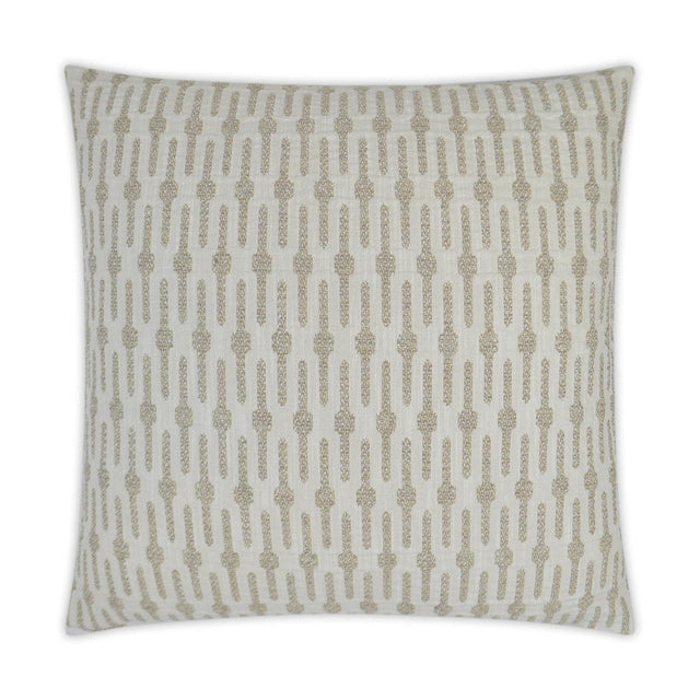 D.V. Kap Home Hoonah Ivory 24" x 24" Pillow Cover