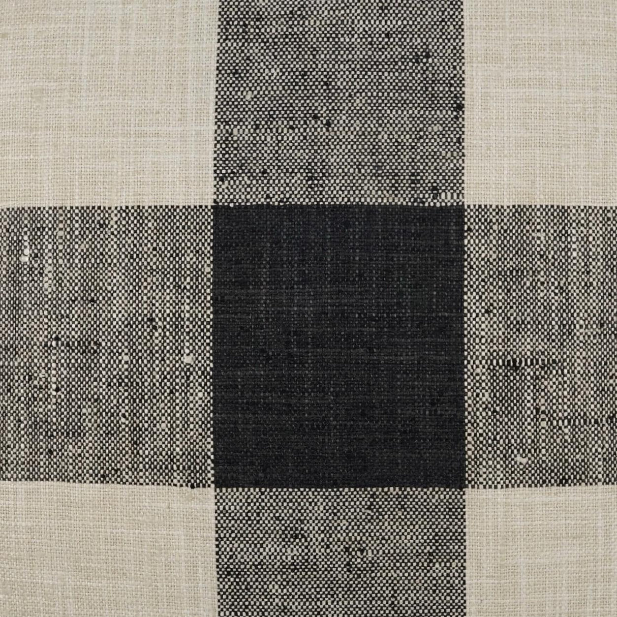 D.V. Kap Home Check Please Charcoal 24" x 24" Pillow Cover