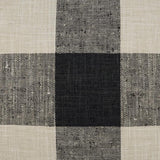 D.V. Kap Home Check Please Charcoal 24" x 24" Pillow Cover