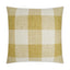 D.V. Kap Home Check Please Yellow 24" x 24" Pillow Cover