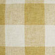 D.V. Kap Home Check Please Yellow  Fabric
