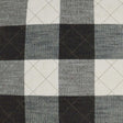 D.V. Kap Home Buffalo Quilt Grey  Fabric