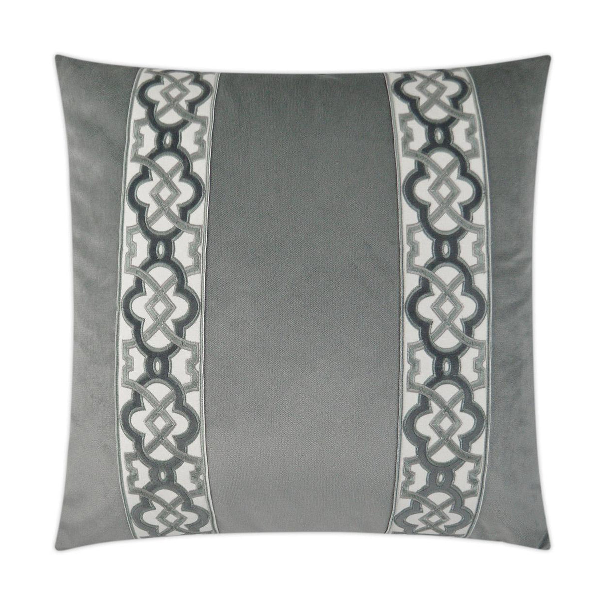 D.V. Kap Home Athenee Smoke 24" x 24" Pillow Cover