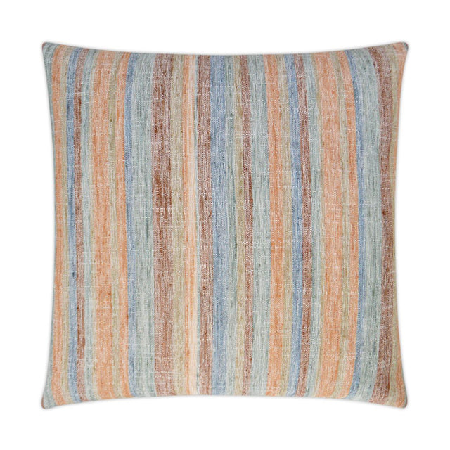 D.V. Kap Home Faded Stripe Spice 24" x 24" Pillow Cover