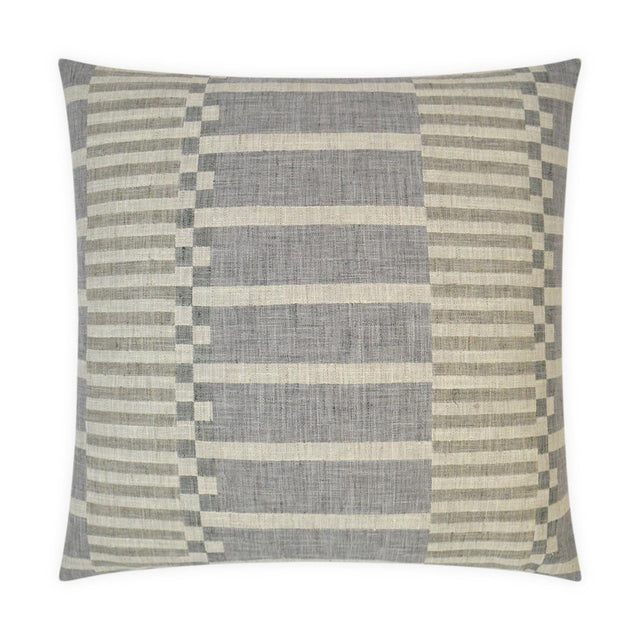 D.V. Kap Home Ranchester Graphite 24" x 24" Pillow Cover