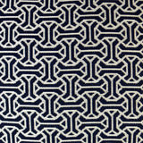 D.V. Kap Home Stoneking Navy  Fabric