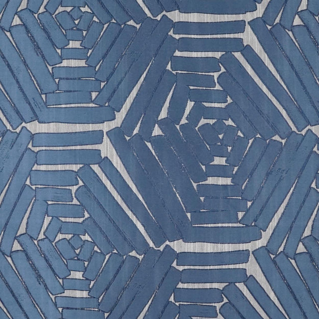 D.V. Kap Home Percy Blue  Fabric