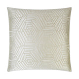 D.V. Kap Home Percy Pearl 24" x 24" Pillow Cover