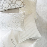 D.V. Kap Home Gene Fur Ivory 24" x 24" Pillow Cover