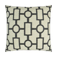 D.V. Kap Home Ellington Black 24" x 24" Pillow Cover