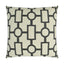 D.V. Kap Home Ellington Black 24" x 24" Pillow Cover