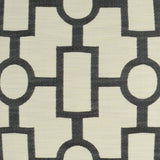 D.V. Kap Home Ellington Black 24" x 24" Pillow Cover