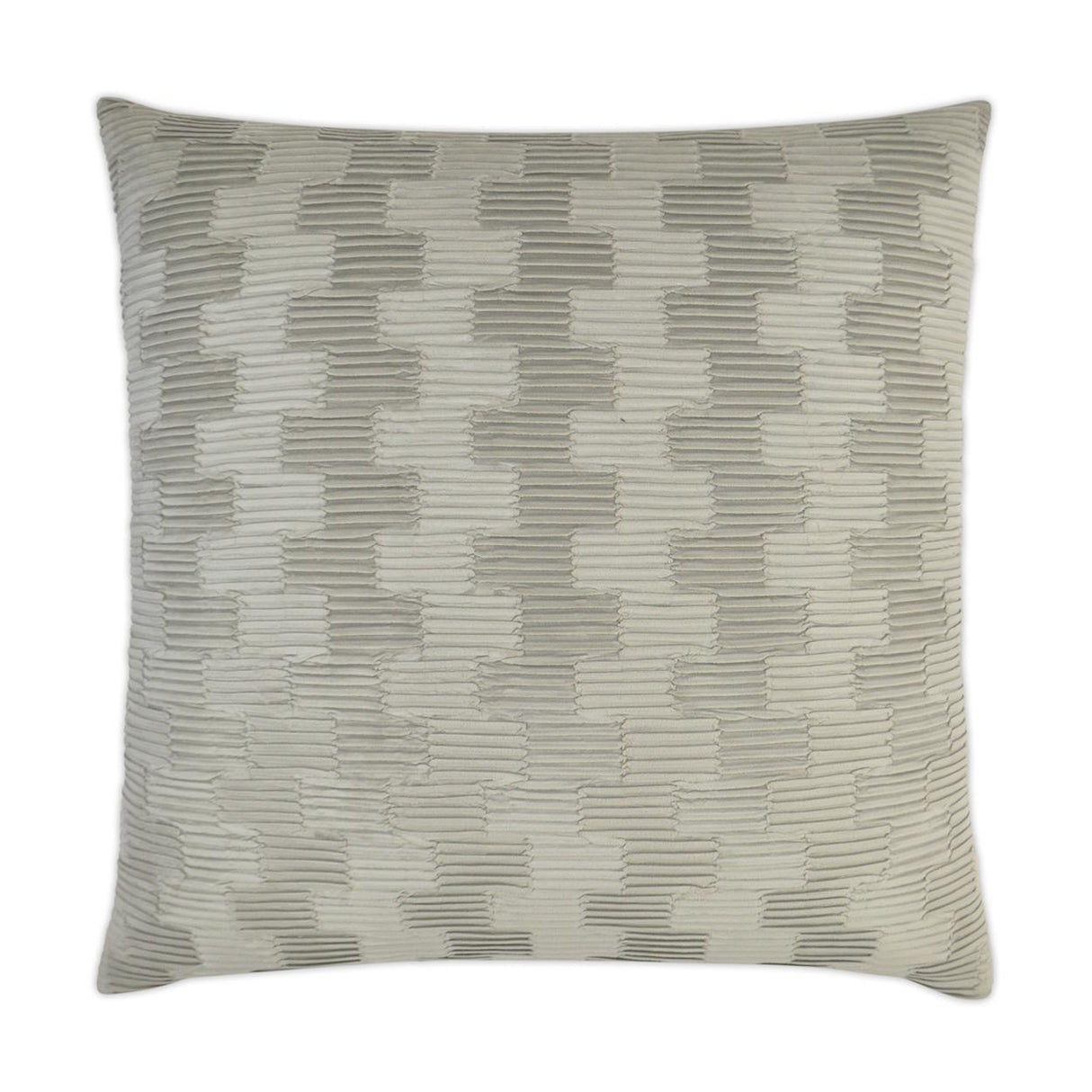 D.V. Kap Home Ruche Mushroom 24" x 24" Pillow Cover