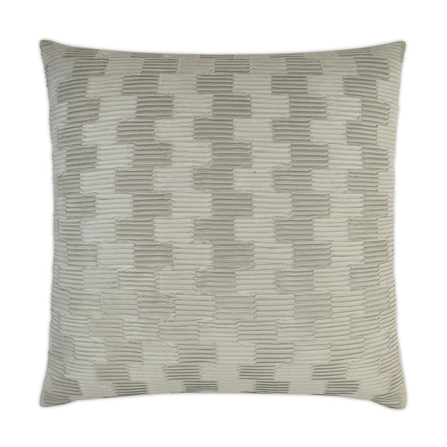 D.V. Kap Home Ruche Mushroom 24" x 24" Pillow Cover