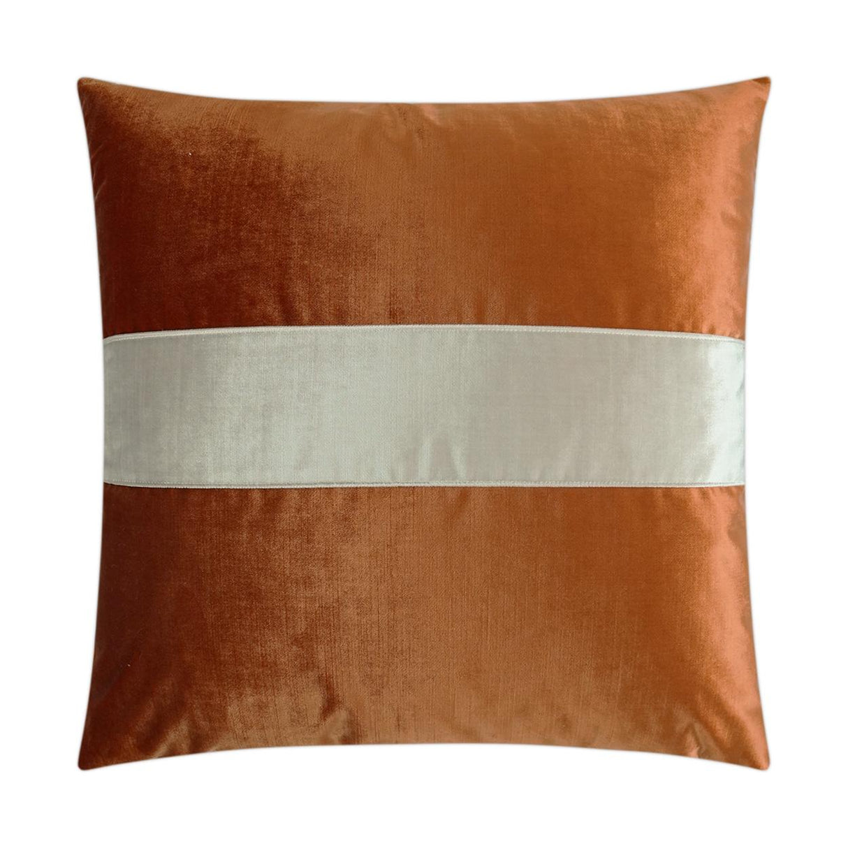 D.V. Kap Home Iridescence Band Orange 24" x 24" Pillow Cover