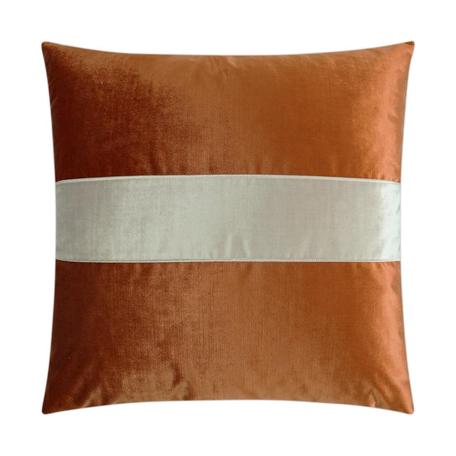 D.V. Kap Home Iridescence Band Orange 24" x 24" Pillow Cover