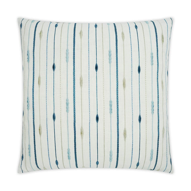 D.V. Kap Home Pacesetter Blue 24" x 24" Pillow Cover