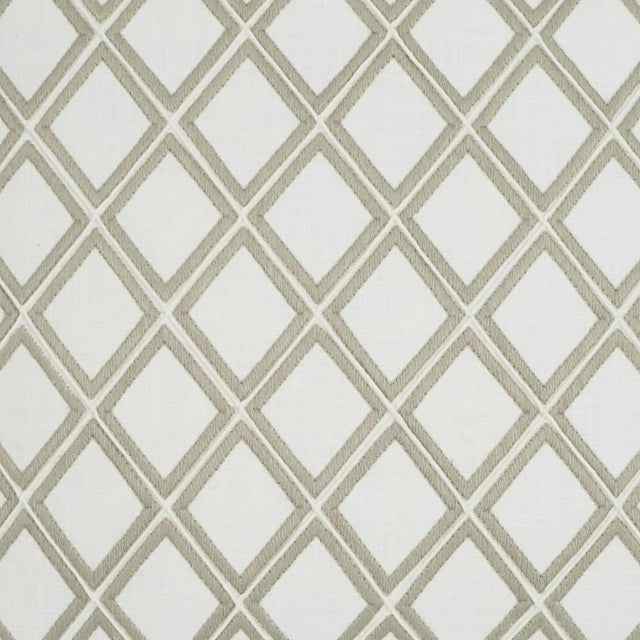 D.V. Kap Home Enhancer Embroidery, Farmhouse, Geometric  Fabric