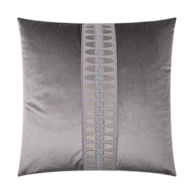 D.V. Kap Home Mati Velvet Smoke 24" x 24" Pillow Cover