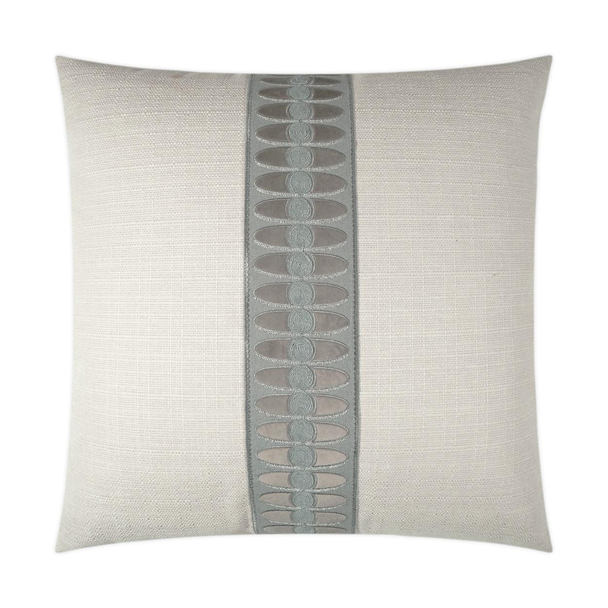 D.V. Kap Home Mati Linen Smoke 24" x 24" Pillow Cover