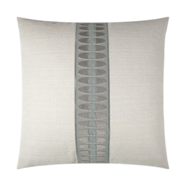D.V. Kap Home Mati Linen Smoke 24" x 24" Pillow Cover