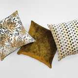 D.V. Kap Home Sadah Mustard 24" x 24" Pillow Cover
