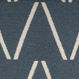 D.V. Kap Home Edge Of Glory Blue 24" x 24" Pillow Cover