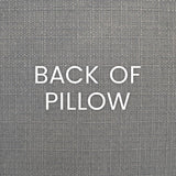 D.V. Kap Home Frayed Gunmetal 24" x 24" Pillow Cover