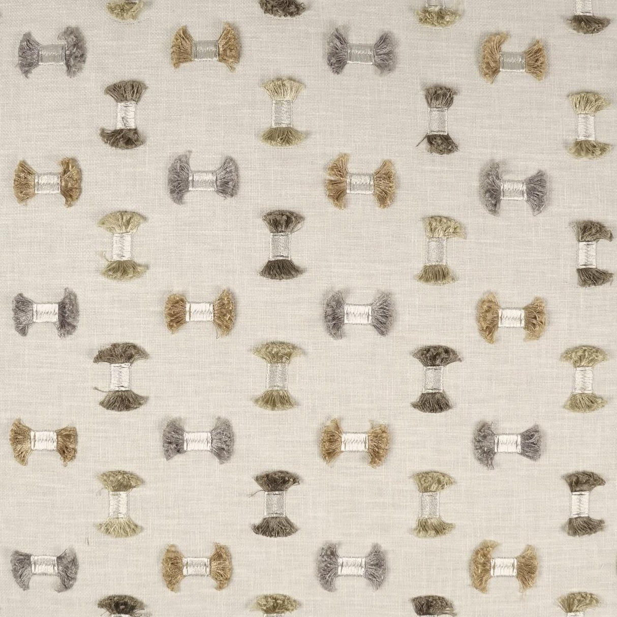 D.V. Kap Home Frayed Travertine  Fabric