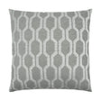 D.V. Kap Home Fringed Platinum 24" x 24" Pillow Cover