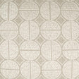 D.V. Kap Home Medallions Oyster  Fabric