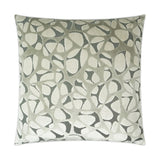 D.V. Kap Home Prospect Transitional, Abstract 24" x 24" Pillow Cover