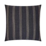 D.V. Kap Home Channel Black 24" x 24" Pillow Cover
