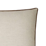 D.V. Kap Home Ghent Saddle 24" x 24" Pillow Cover