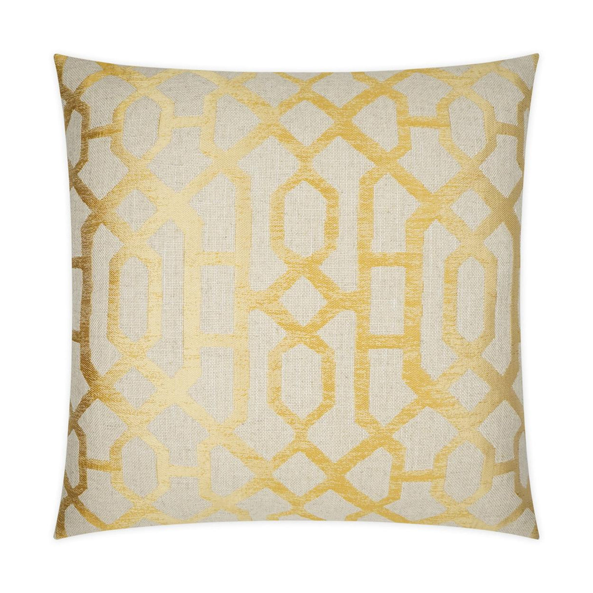 D.V. Kap Home Portico Gold 24" x 24" Pillow Cover