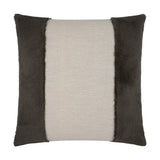 D.V. Kap Home Courchevel Grey Brown 24" x 24" Pillow Cover