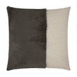 D.V. Kap Home St. Moritz Grey Brown 24" x 24" Pillow Cover