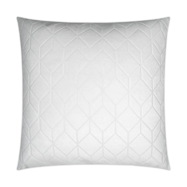 D.V. Kap Home Cologne White 24" x 24" Pillow Cover