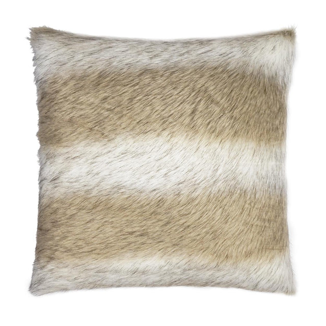 D.V. Kap Home Savage Faux Fur 24" x 24" Pillow Cover