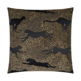 D.V. Kap Home Jaglion Ebony 24" x 24" Pillow Cover