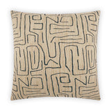 D.V. Kap Home Novato Jute 24" x 24" Pillow Cover