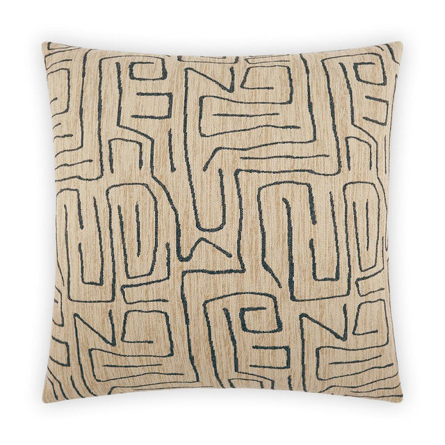 D.V. Kap Home Novato Jute 24" x 24" Pillow Cover
