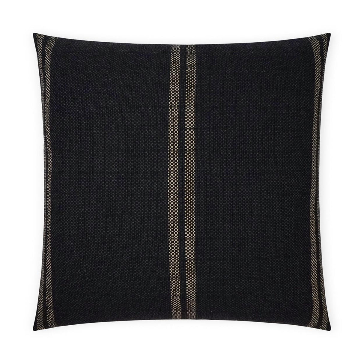 D.V. Kap Home Vendella Black 24" x 24" Pillow Cover